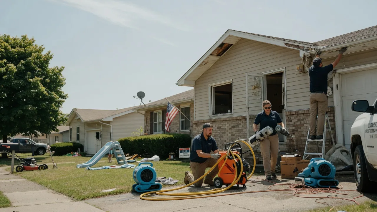 Water Damage Restoration in Albion, IN near me